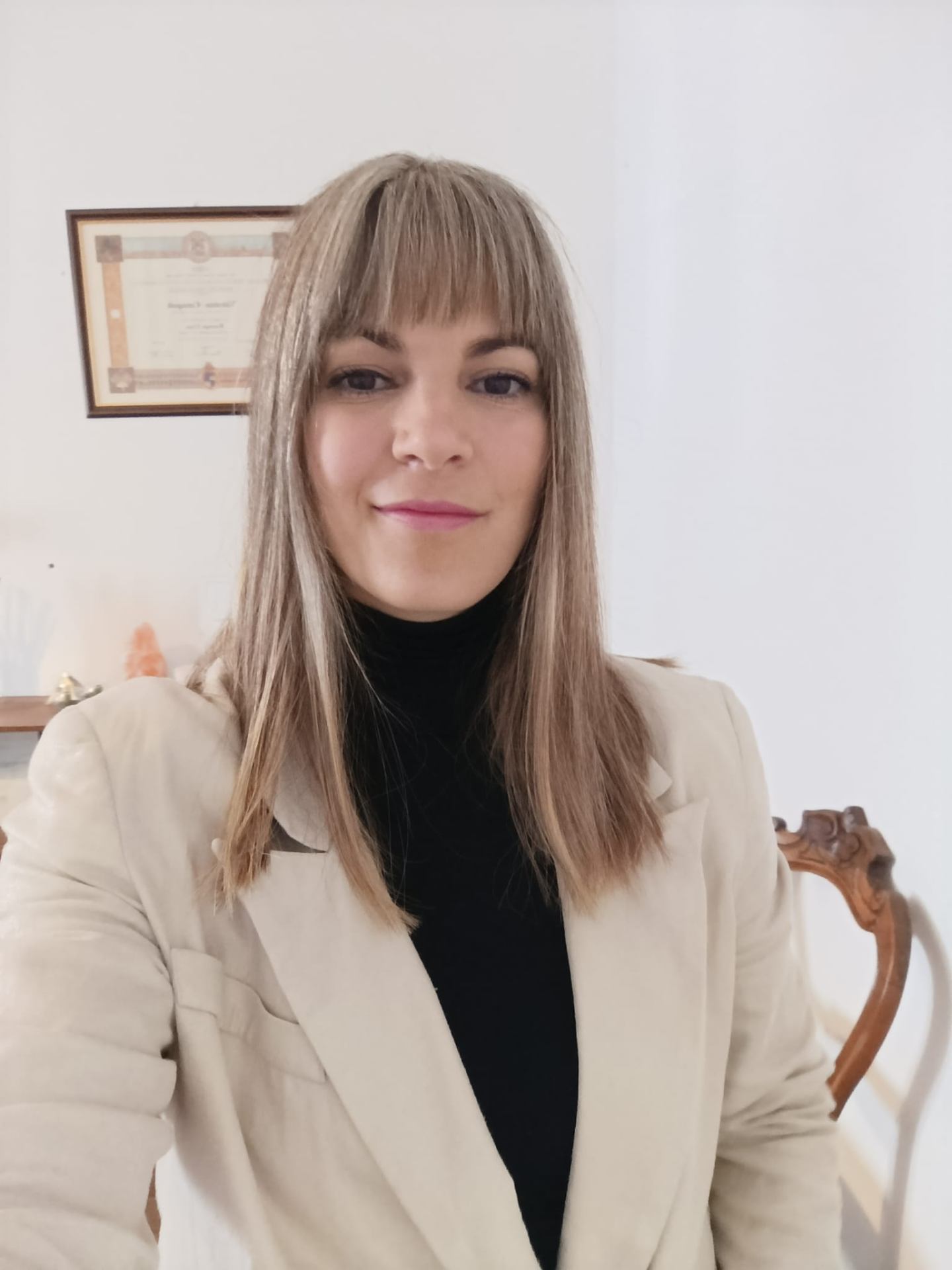 Ritratto della Dott.ssa Valentina Castagnoli, psicologa a Gualdo Tadino